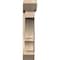 Ekena Millwork Balboa Slat Smooth Bracket w/ Offset Brace, Douglas Fir, 7 1/2"W x 32"D x 36"H BKT0806X32X36BOA06SDF - alternate 4